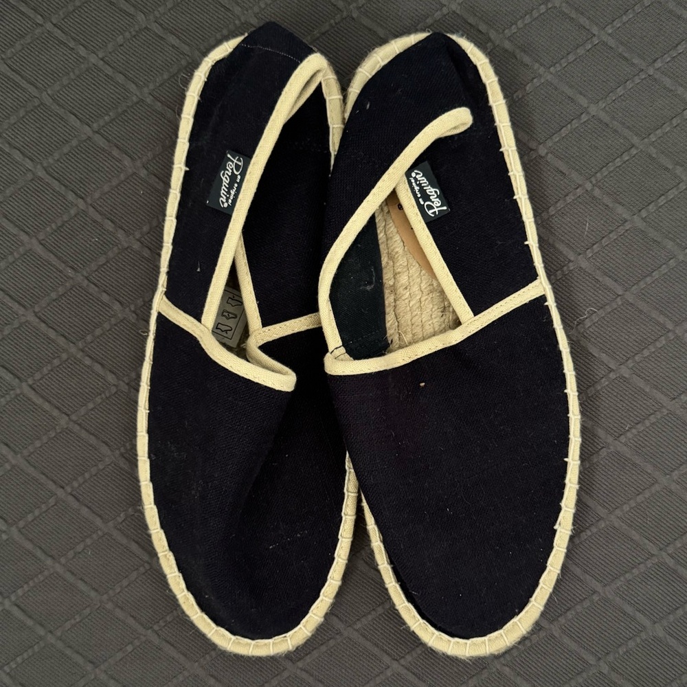 Original Penguin Dark Blue Espadrilles with Light Trim, Men’s 8